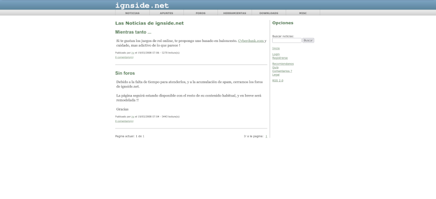 portada de 20 de abril de 2008